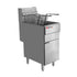 Grindmaster-Cecilware FMS403NAT Natural Gas Full Pot Pro Fryer