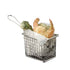 American Metalcraft FRYT433 Rectangular Tabletop Serving Fry Basket (Case of 48)