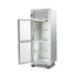 Traulsen G11001 Reach-In Refrigerator with Hinged Left Half Height Glass Doors