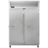 Traulsen G20017P 2 Section Solid Door Pass-Thru Refrigerator- Hinged Right/Right
