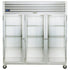 Traulsen G32011 Glass Door Reach-In Display Refrigerator- Hinged Left/Left/Right