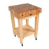 John Boos GB-C Gourmet Butcher Block Cart 24" x 24"