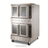 Lang GCOF-AP2 Gas Double Deck Strato Convection Oven with Solid State Controls - 110,000 BTU