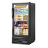 True GDM-10-HC~TSL01 25" Black Glass Door Refrigerated Merchandiser