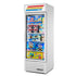 True GDM-23F-HC~TSL01 27" White Glass Door Merchandiser Freezer with LED Lighting