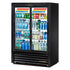 True GDM-33CPT-LD Two Section Pass-Thru Convenience Store Cooler