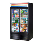 True GDM-37-HC-LD 43" Sliding Glass Door Refrigerated Merchandiser with LED Lighting