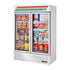 True GDM-49F-HC~TSL01 54" White Glass Door Merchandiser Freezer