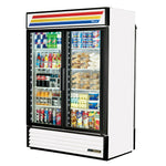 True GDM-49RL-HC-LD 54" Rear Load Glass Door Merchandiser Refrigerator