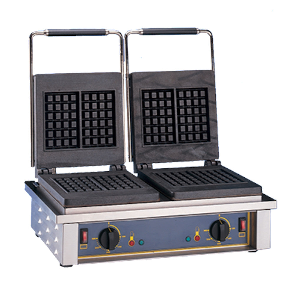 Equipex GED20 Twin Peak Electric Waffle Baker