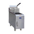 Globe GF15PG 15 lb. Liquid Propane Countertop Fryer - 26,500 BTU