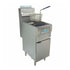 Comstock Castle GF120/EFS16-G 15".5 Tube Style Gas Fryer Floor Model 120,000 BTU