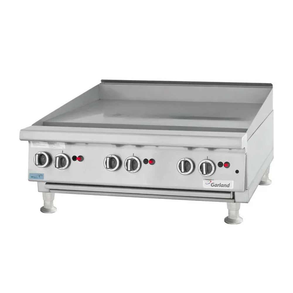 Garland / US Range UTGG24-GT24M Heavy-Duty Gas Countertop Griddle with Thermostatic Controls - 56,000 BTU