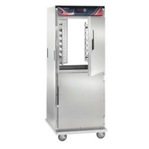 Cres Cor H-138-PS-1834D Mobile Pass-Thru Heated Cabinet.