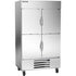 Beverage Air HBR44HC-1-HS Half Solid Two Section Reach-In Refrigerator (Replaces HBR44-1-HS)