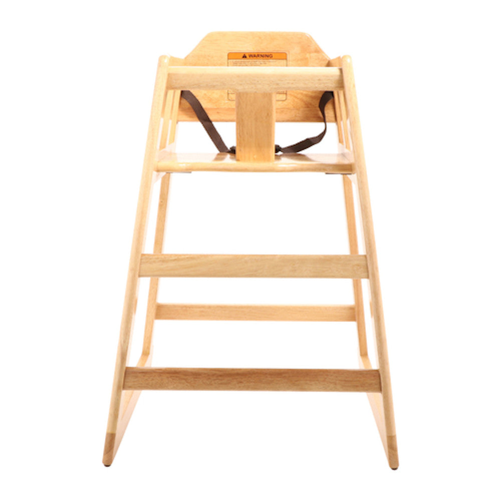 G.E.T. HC-100-MOD-N-1 Natural Hardwood High Chair