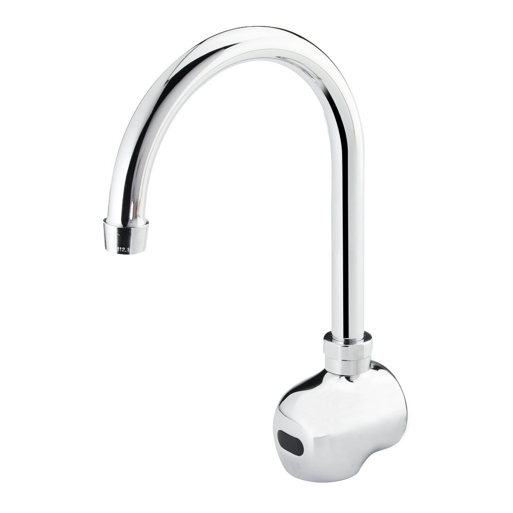 Krowne Metal 16-191 Single Splash Mount Electronic Faucet with 6" Gooseneck Spout