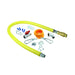 T&S Brass HG-4D-48K Gas Connector Hose Kit Assembly Appliance Connectors - Appliance Connectors, HG-4D-48K