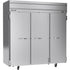 Beverage Air HR3HC-1S Solid Door Three Section Reach-In Refrigerator (Replaces HR3-1S)