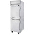 Beverage Air HFS1HC-1HS Half Solid Single Section Reach-In Freezer