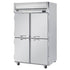 Beverage Air HRP2HC-1HS Half Solid Two Section Reach-In Refrigerator (Replaces HRP2-1HS)