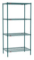 Metro EZ2436NK3-4 Super Erecta Convenience Pak Metroseal Green
