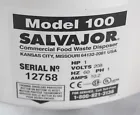 *Open Box* Salvajor 100 Commercial Garbage Disposer with 1 HP Motor