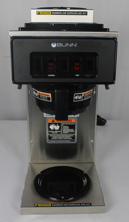 *Used* Bunn 13300.0002 VP17-2 Pourover Coffee Maker - Stainless Decor