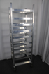 *Ding & Dent* Channel GRR-6 Glass Rack / Oval Tray Rack 24"W x 22"D x 70"H