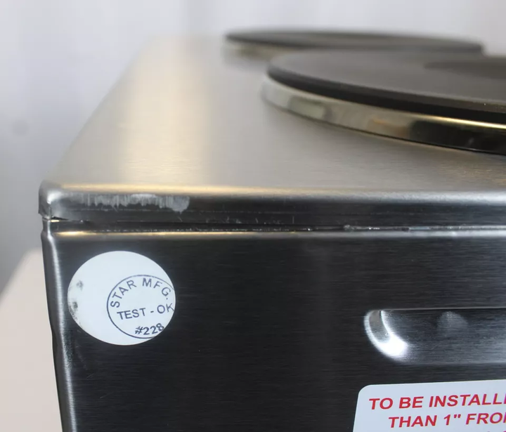 *Used* Wells H-70 Electric Countertop Hotplate, 2 Burners