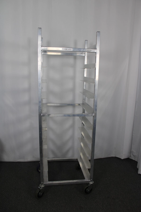 *Ding & Dent* Channel GRR-6 Glass Rack / Oval Tray Rack 24"W x 22"D x 70"H