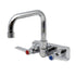 Advance Tabco K-123 "D" Spout Extended Splash Mount Faucet