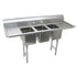 Advance Tabco K7-CS-22 10" Fabricated Convenience Store Sink