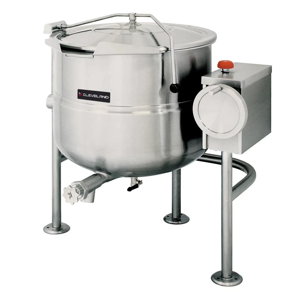 Cleveland KDL100T 100 Gallon Capacity Tilting Direct Steam Kettle