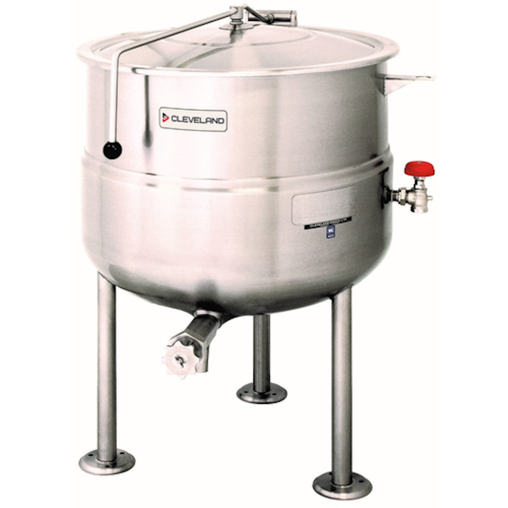 Cleveland KDL150 150 Gallon Capacity Stationary Direct Steam Kettle