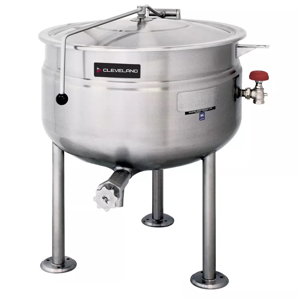 Cleveland KDL200 200 Gallon Capacity Stationary Direct Steam Kettle