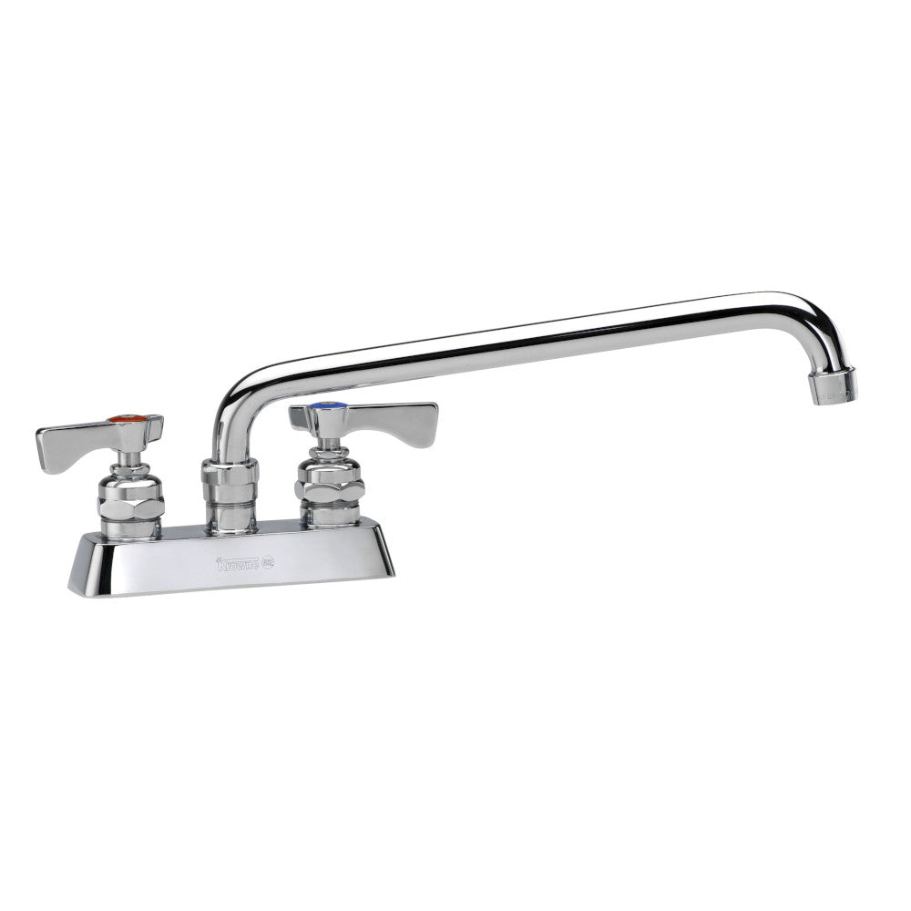 Krowne Metal 15-310L Deck Mount Royal Faucet with 10" Swing Spout