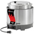 Vollrath 72009 Cayenne 11 Qt. Round "Heat n' Serve" Rethermalizer / Warmer Package with Inset and Cover