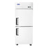 Atosa MBF8007GR One Section Upright Freezer with Solid Half Doors