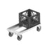 Channel MC1326 Aluminum Milk Crate Dolly