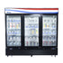 Atosa MCF8724GR Three-Section Refrigerator Merchandiser