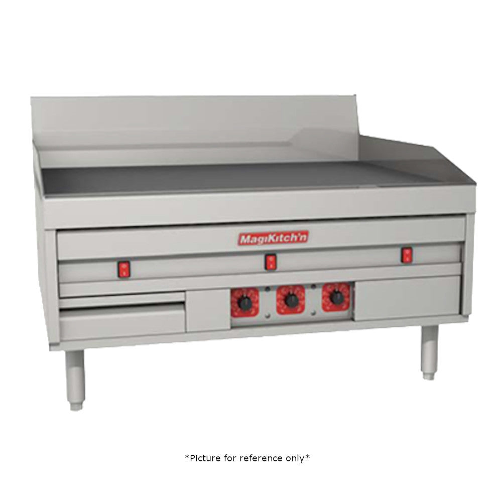 MagiKitch'n MKE-36-ST 36" Countertop Griddle with Solid State Thermostat