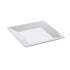 G.E.T. ML-102-W Siciliano&trade; 6X6 Square Plate (case of 1 dozen)