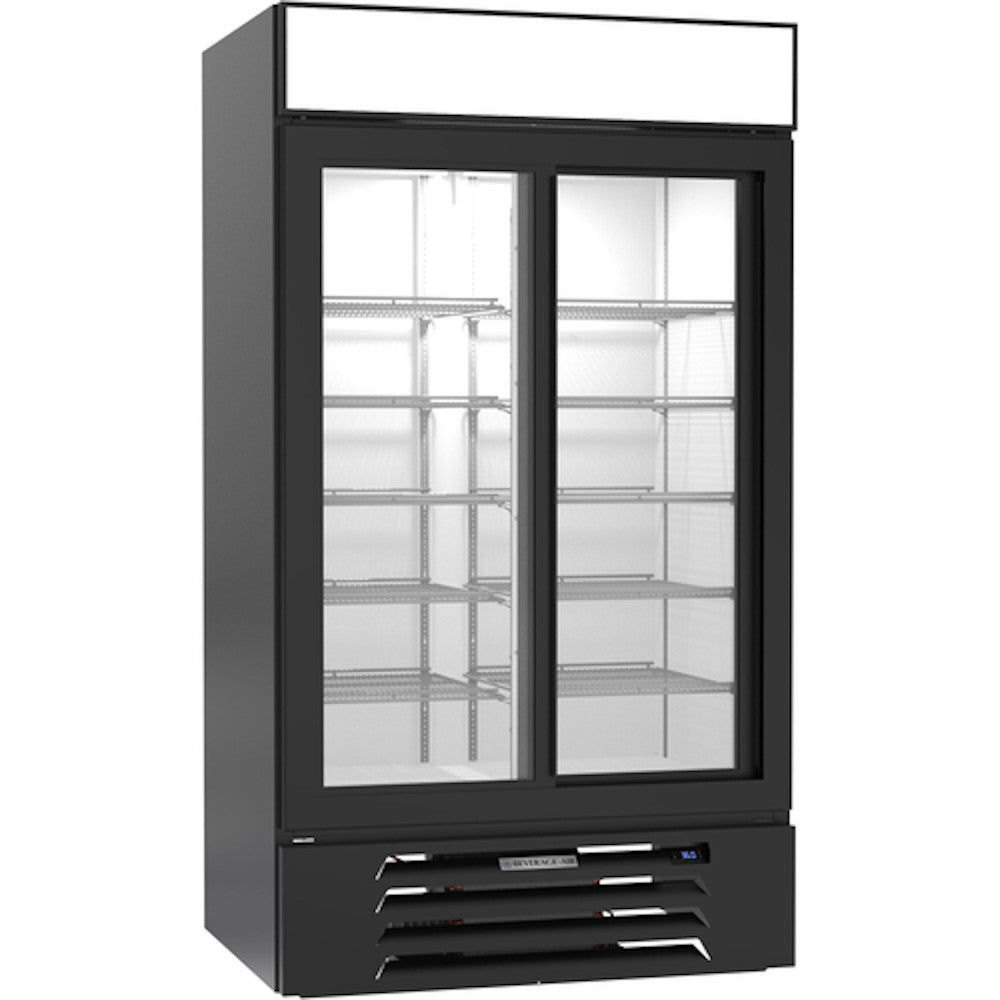 Beverage Air MMR38HC-1-B Reach-In MarketMax Refrigerated Merchandiser