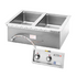 Wells MOD-200TD Built-In Electric Food Warmer with Drain and Thermostatic Controls