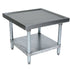 John Boos MS4-2430GSK Heavy-Duty 30" Machine Equipment Stand, Galvanized Shelf