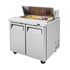 Turbo Air MST-36-N6 36" M3 Two Door Refrigerated Salad/Sandwich Prep Table