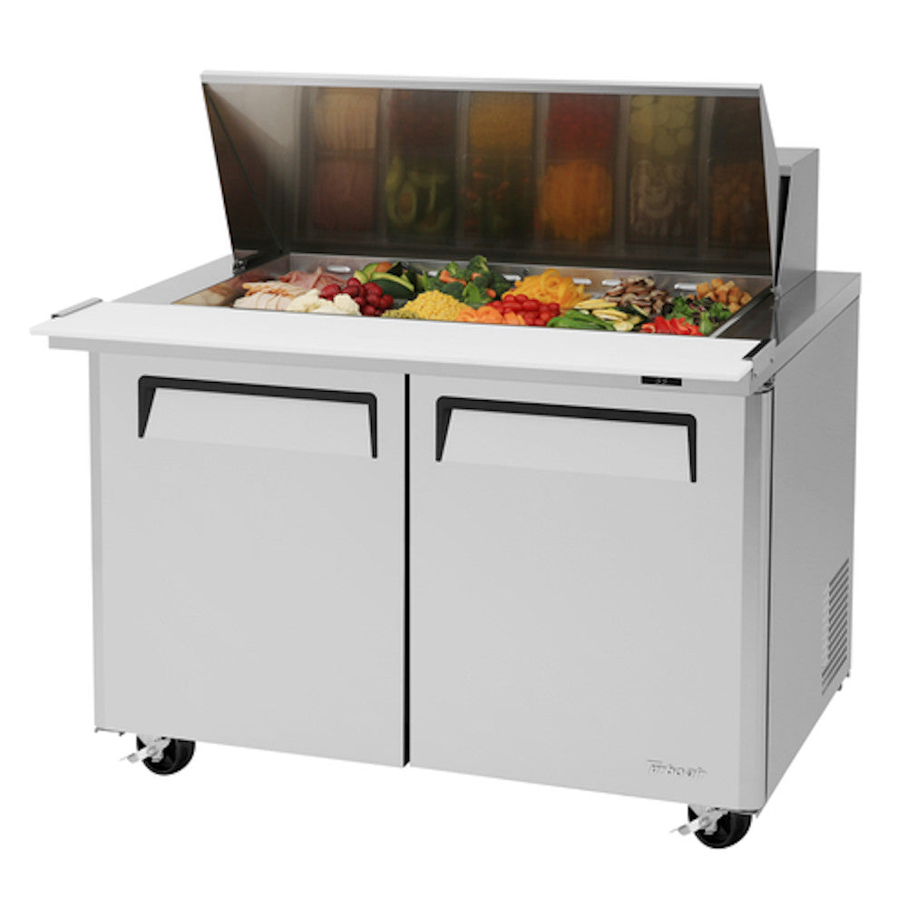 Turbo Air MST-48-18-N 48" M3 Series Mega Top Refrigerated Salad/Sandwich Prep Table with 18 Pan Capacity