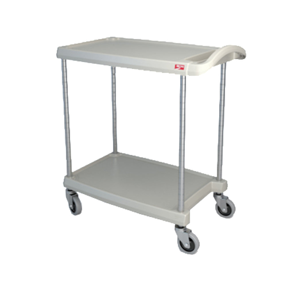 Metro MY2636-25G myCart Series Utility Cart Two Shelf Unit in Grey, 40-1/4" x 27-11/16"