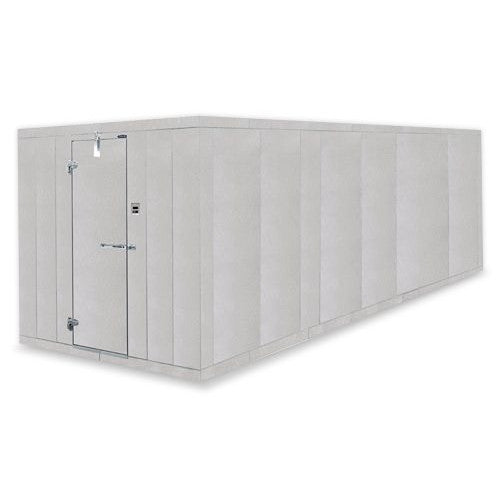 Nor-Lake Fast Trak 6' Wide (Door Side) Remote Indoor Walk-In Cooler Freezer Combo 8'7" H